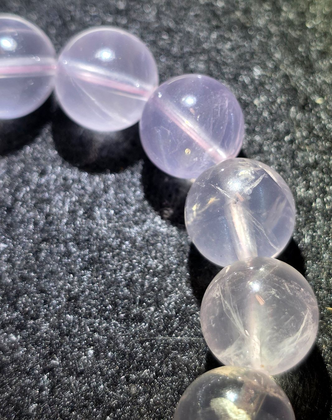 Mineralien & Heilsteine: Starlight Rosenquarz Armband C 11.3mm – Neu und originalverpackt aus Matzingen von Shay_Crystalz 1