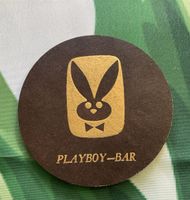 6 VINTAGE ORIGINAL PLAYBOY-BAR GLASUNTERSETZER