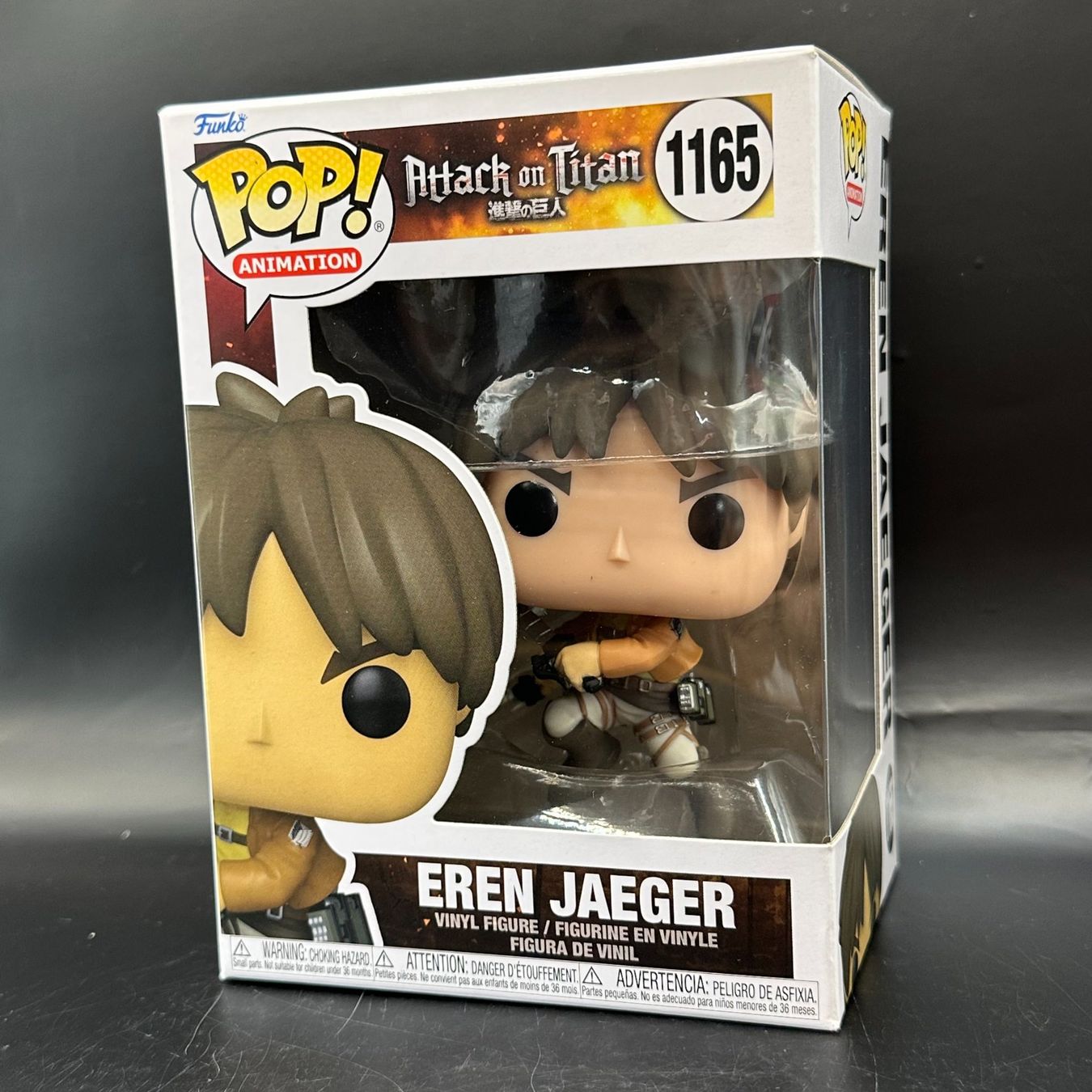 Funko Statuette: Funko Pop! Attack on Titan Eren Jaeger 1165 – Usato da Düdingen venduto da Nerdworld