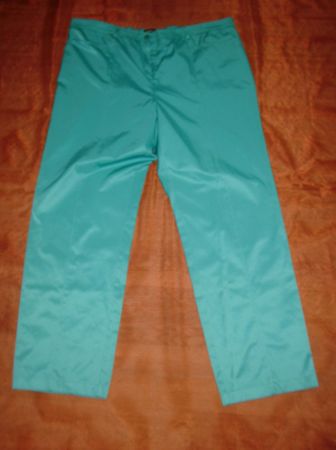 Stretch - Sommerhose mit Glanz, Gr. 48, Grün * FRANK WALDER*