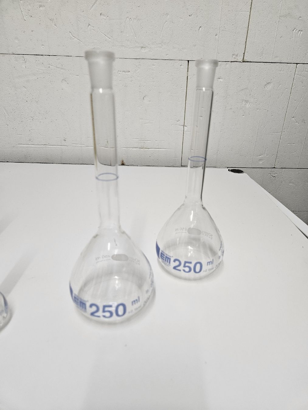 Gläser: 4 Hirschmann Messkolbe , 50ml - 250ml – Gebraucht aus Brittnau von Lexmark77 3