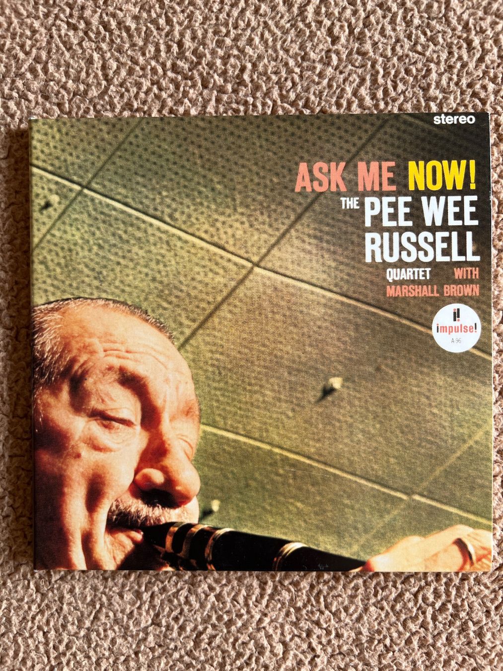 CDs: THE PEE WEE RUSSELL QUARTET - ASK ME NOW! – Gebraucht aus Lausanne von sbar224