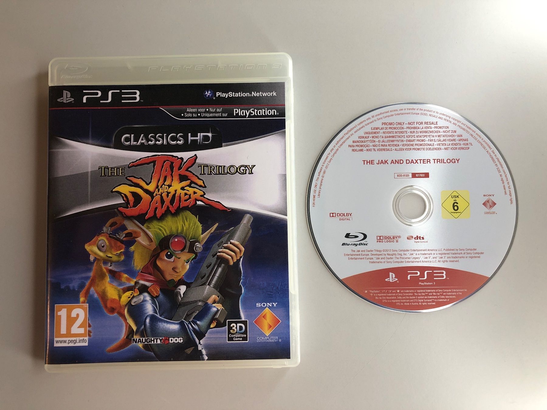 Sony Giochi: The Jak and Daxter Trilogy Classic HD - Promoversion - PS3 – Usato da St.gallen venduto da taduz
