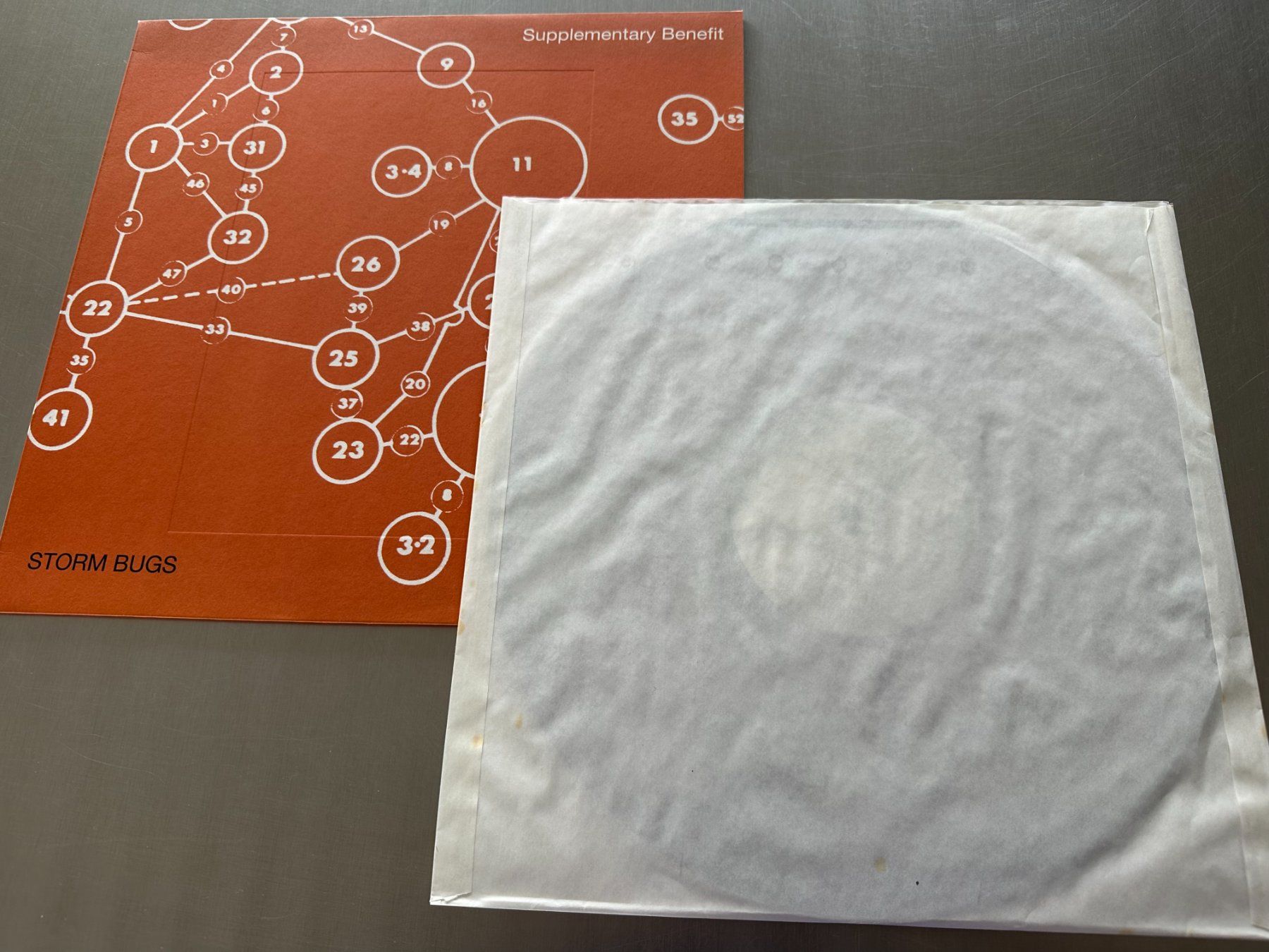 Dischi in vinile: STORM BUGS LP SUPPLEMENTARY BENEFIT - VOD 44 – Nuovo (secondo la descrizione) da Sion venduto da jaipur1401 2