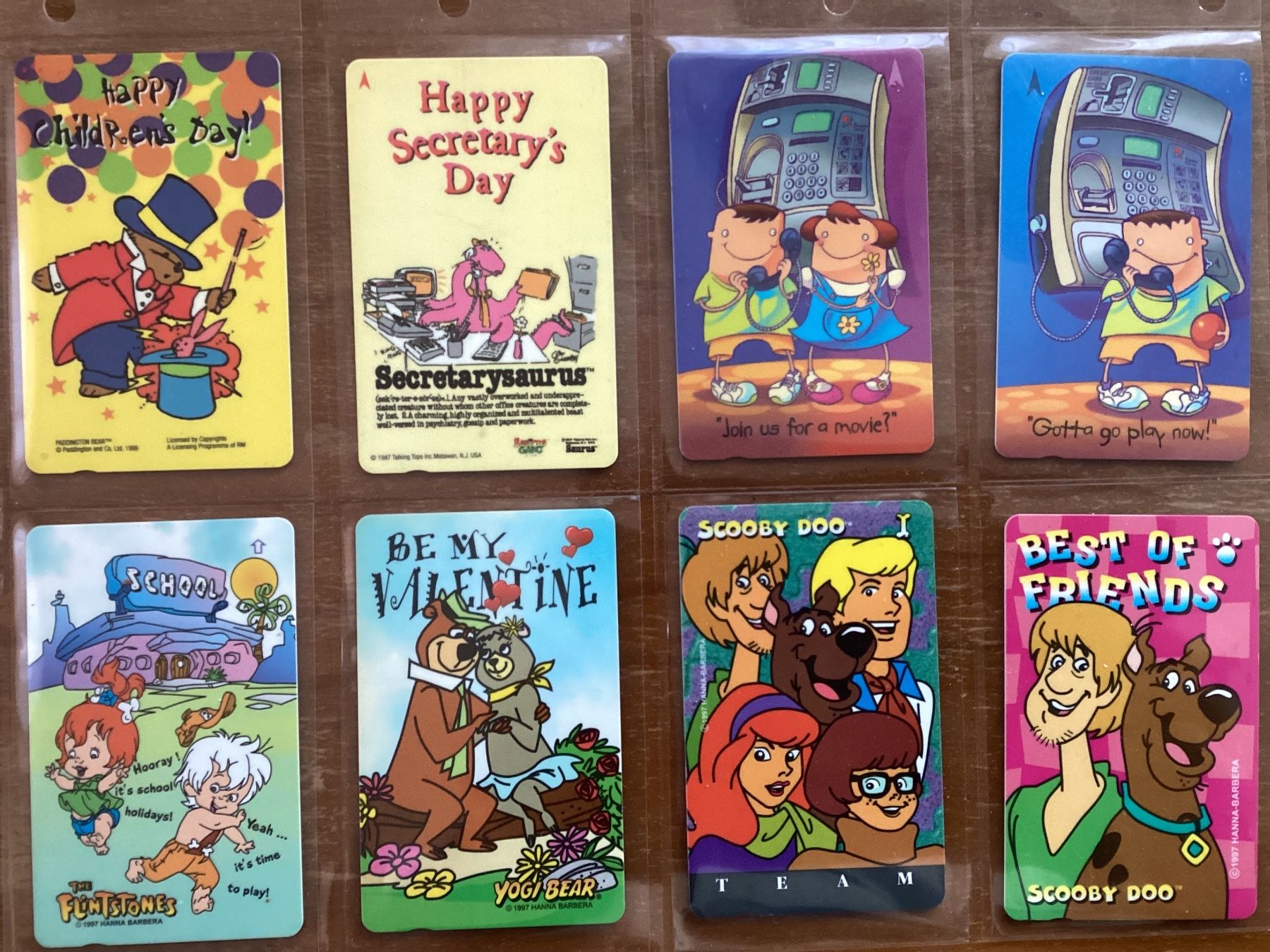Cartes de téléphone: 8 Telefonkarten Singapur. Comics – D'occasion à Zürich par tol_b7c7
