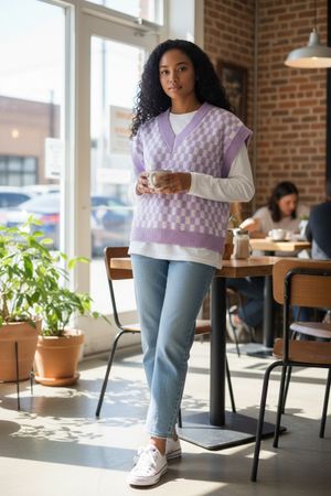 FERRACHE  pull sans manches