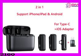 Mikrofon Mic Tragbare Audio-Video-Aufnahme für iPhone Androi