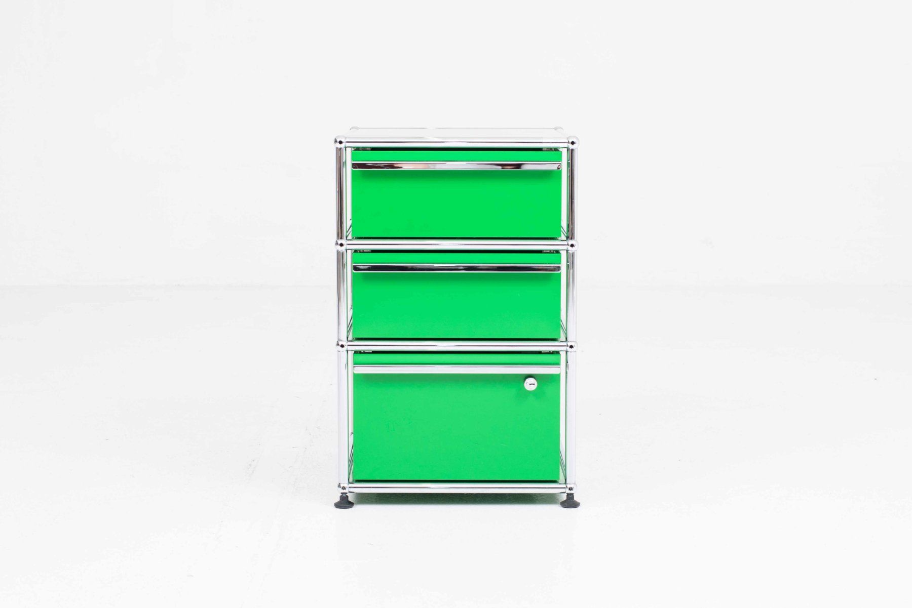 USM Banconi: USM Korpus / Rollcontainer in Grün – Usato da Zürich venduto da STUZH38 3
