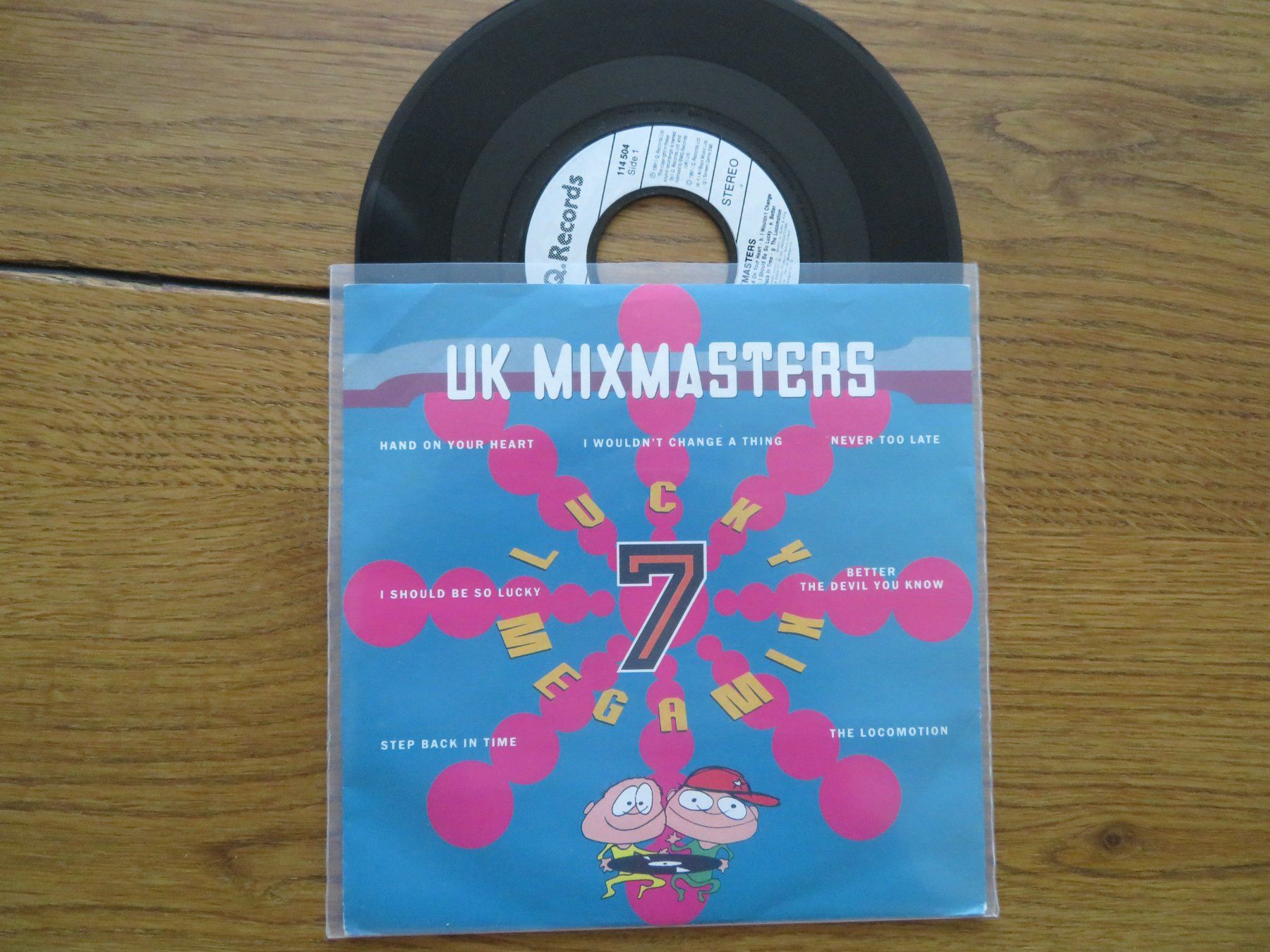 Schallplatten: UK Mixmasters - Lucky 7 Hitmix Single Schallplatte Vinyl! – Neu (gemäss Beschreibung) aus Zürich von max_cp5f