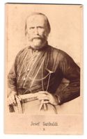 Fotografie Portrait Josef Garibaldi, ita