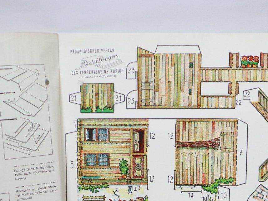 Kit bricolage: Bastelbogen Berner Haus, Modellbogen – Nuovo (secondo la descrizione) da Eschenbach SG venduto da Astalavista 2