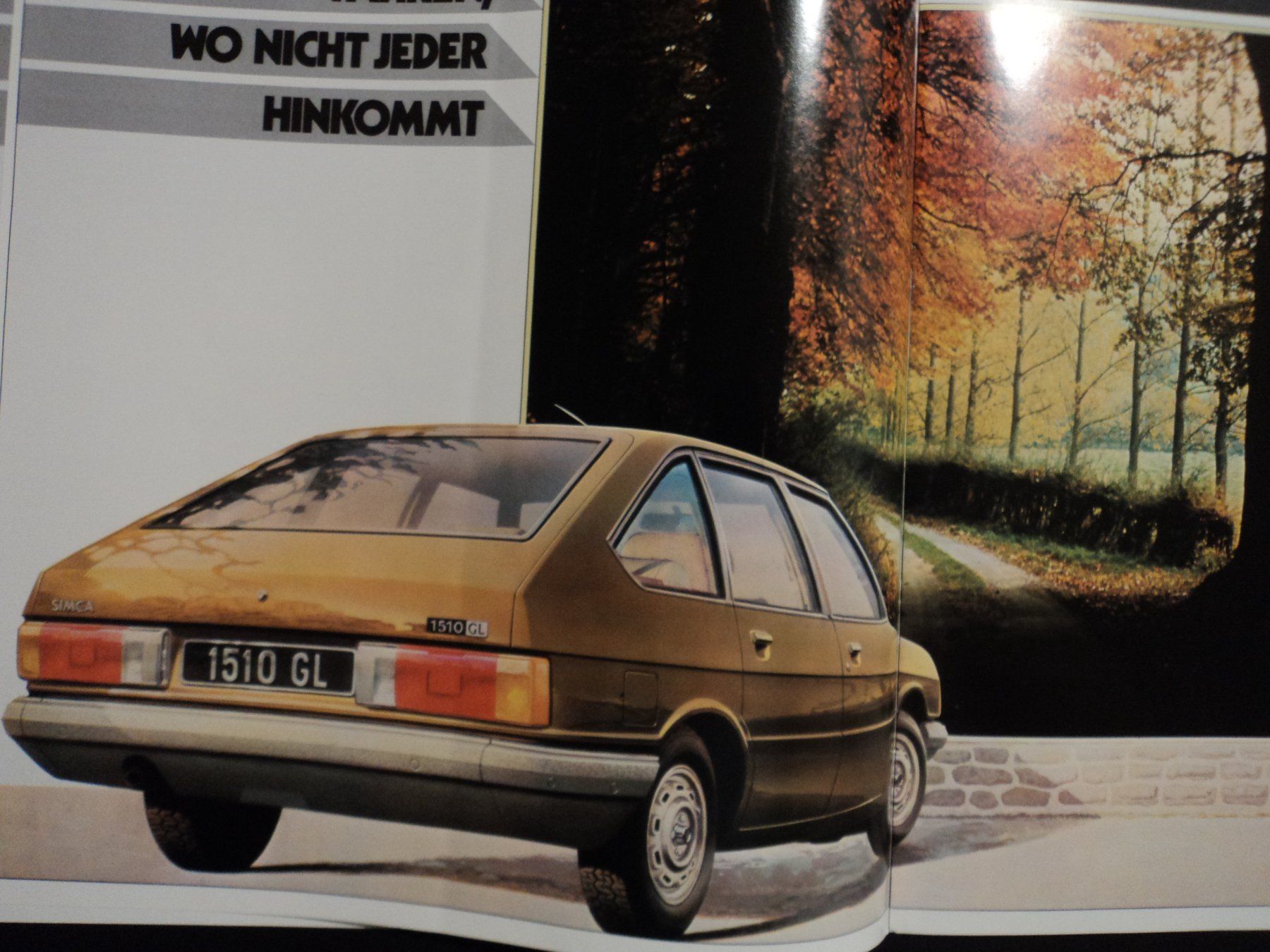 Talbot Documenti: Prospekt Talbot 1510 1979 – Usato da Schwarzenburg venduto da modelCARama 1