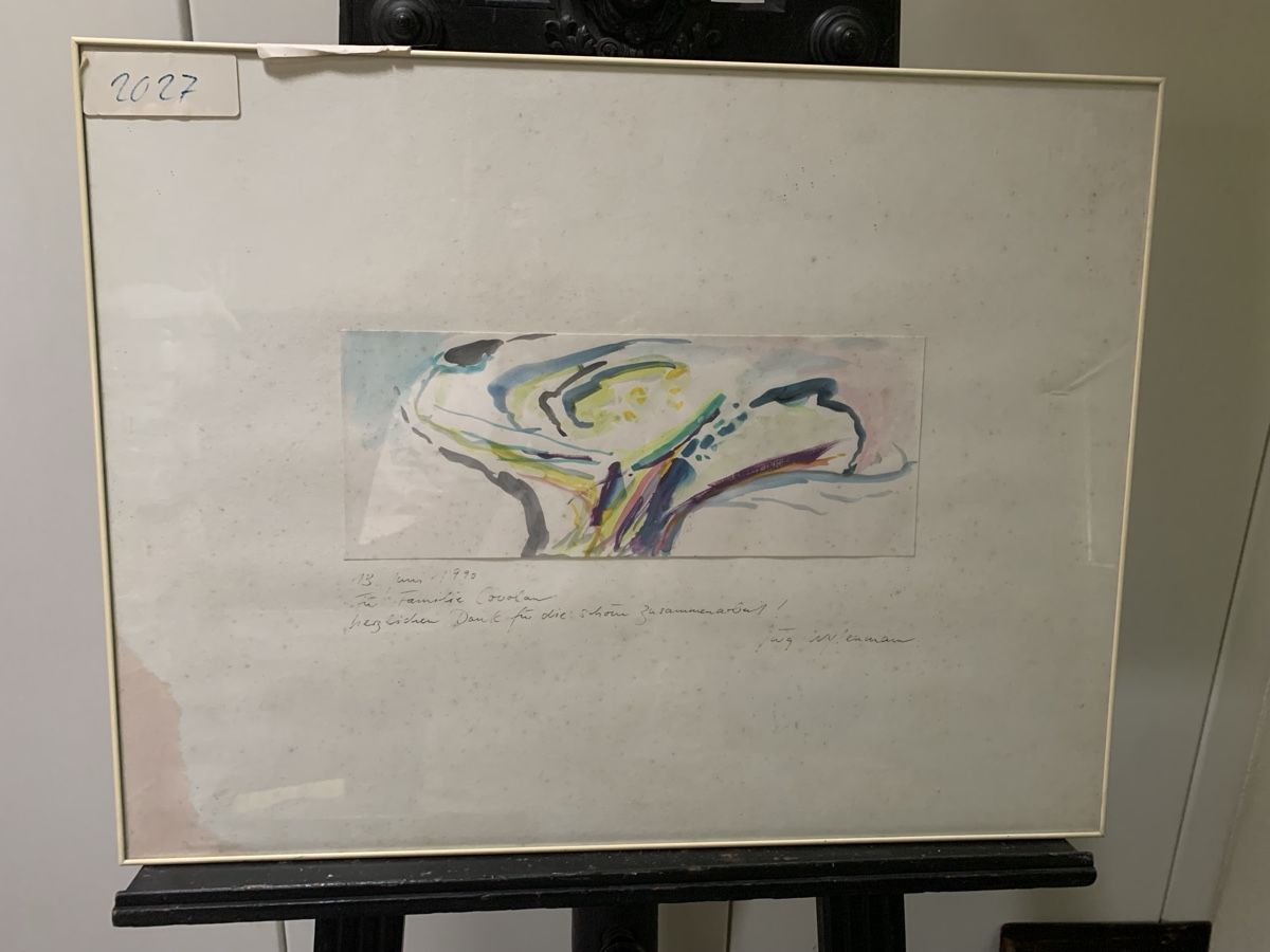 Gemälde: WYLENMANN JÜRG geb. 1948 – Gebraucht aus Wolfhalden von SecondAntique 3