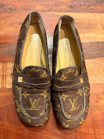 Louis Vuitton Mokassins – Gr. 38 – Monogram Canvas