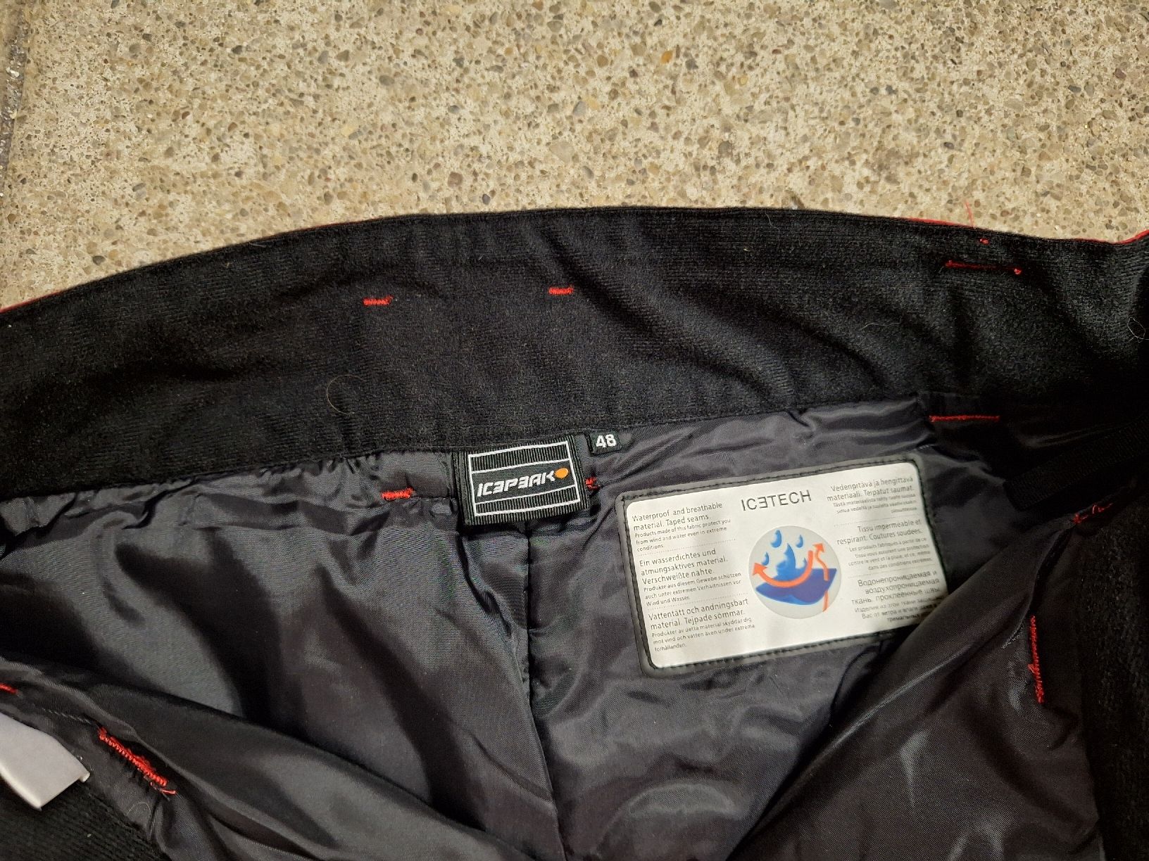 Icepeak Pantaloni: Icepeak Skihose, Gr.48 – Usato da Niederglatt ZH venduto da Bobsli 2