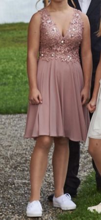 Kleid Altrosa