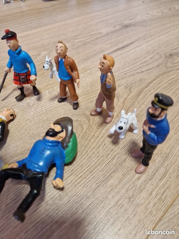 Figuren: Lot de 9 figurines Tintin – Gebraucht aus Carouge GE von pat_ffv7 2