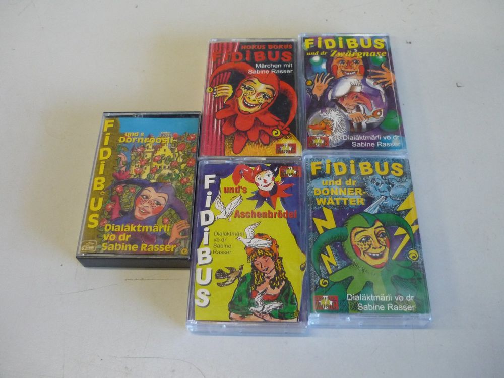 5x Dialekt Kassette - Hokus Bokus Fidibus Kasperlitheater | Kaufen auf ...