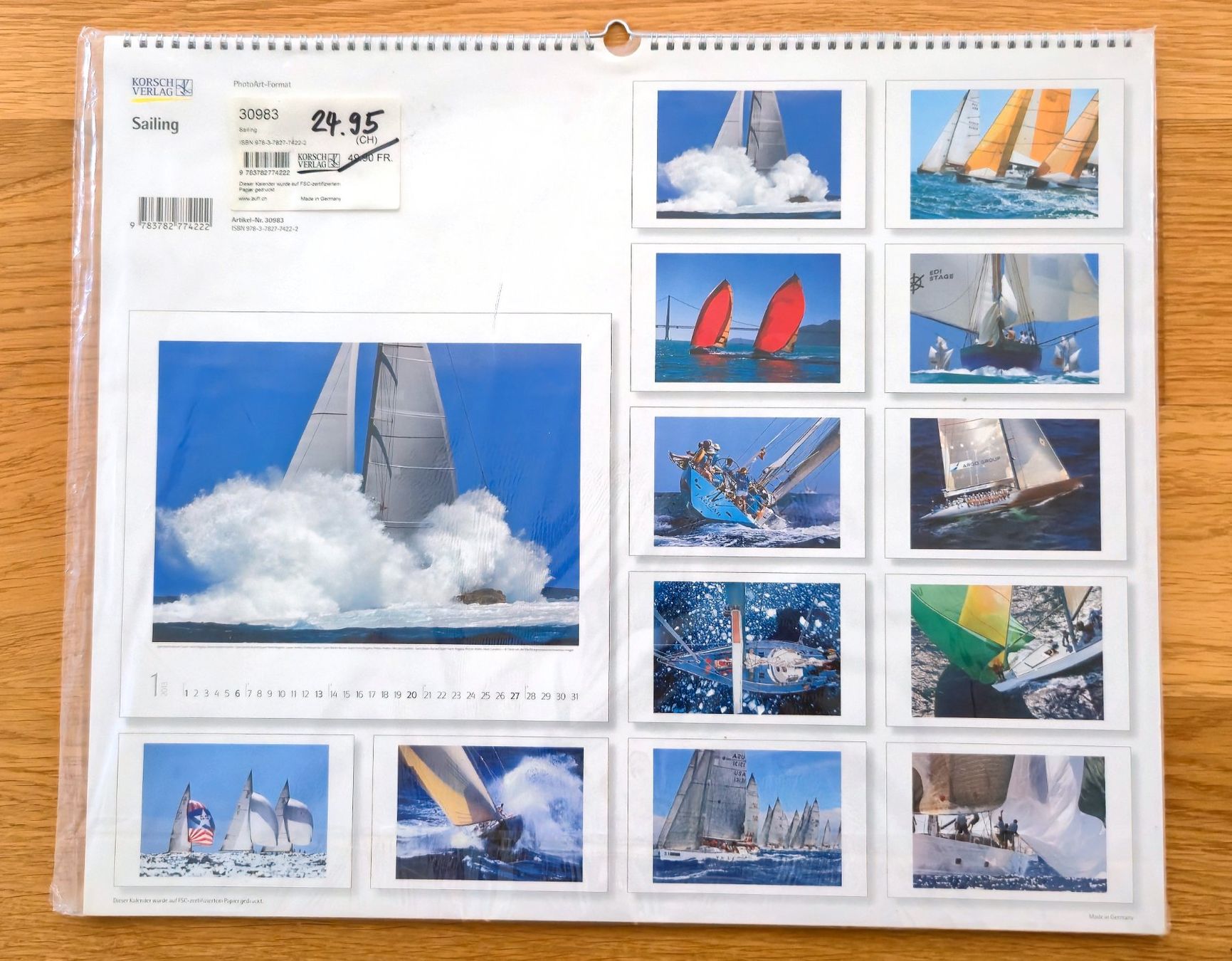 Calendriers: Sailing 2013 Kalender – Neuf avec emballage d'origine à Rothenburg par Ajax111 1