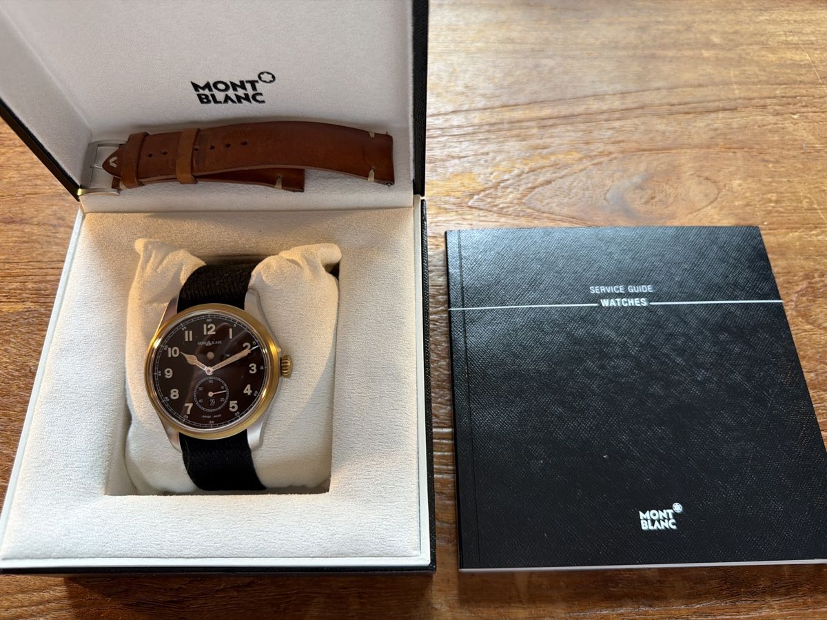 Montblanc Orologi: Montblanc 1858 Automatic Dual Time - frisch ab Service – Usato da Birmensdorf ZH venduto da PolzerJ1 4