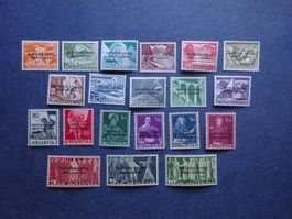 1950 ONU (D VII) Z- Nr. 1 - 20 postfrisch** - SBK2026 560.00