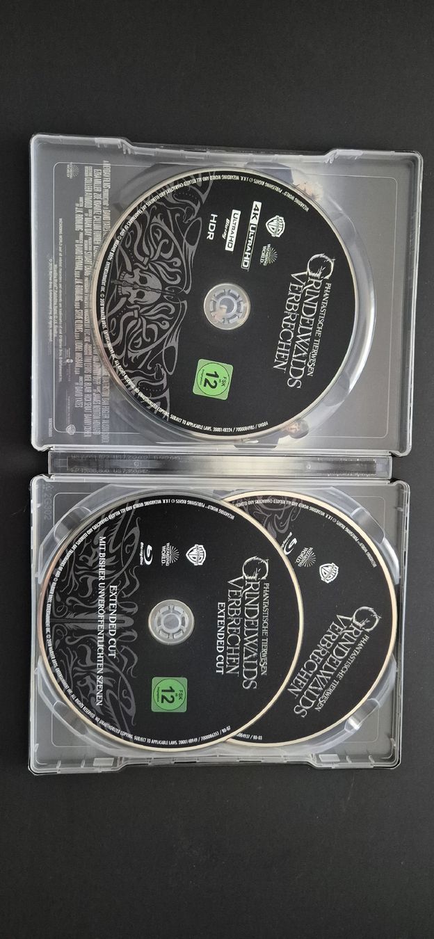 Tutti i DVDs: Grindelwalds Verbrechen Steelbook – Usato da Schwerzenbach venduto da Jamacy 2