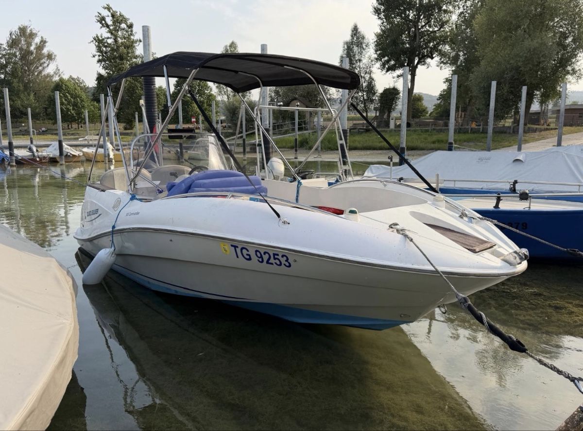 Quicksilver Bateaux: Quicksilver 505 Commander mit Trailer – D'occasion à Oberneunforn par Yannick_123