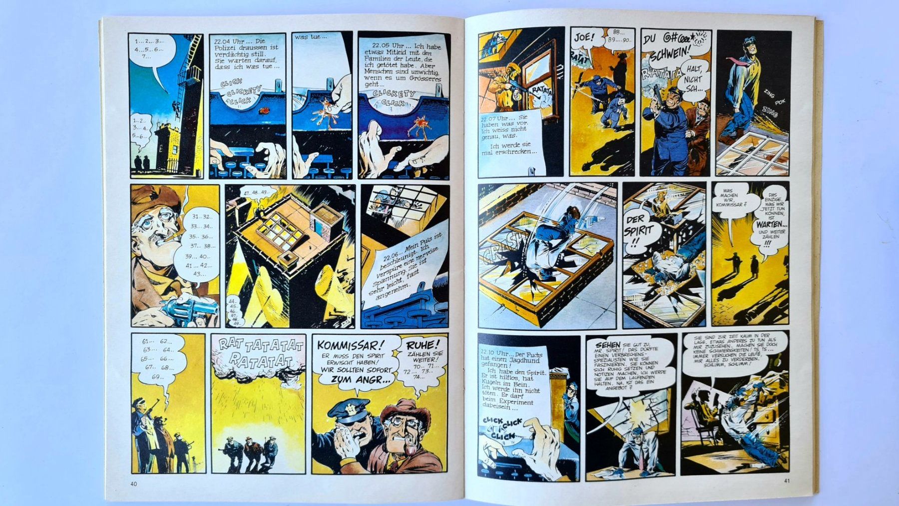 Fumetti: 3 Comic Klassiker SPIRIT von Will Eisner – Usato da Aesch BL venduto da pri_fp8t 3