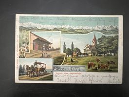 AK 1903 Gruss vom Nollen Litho  (G2937)