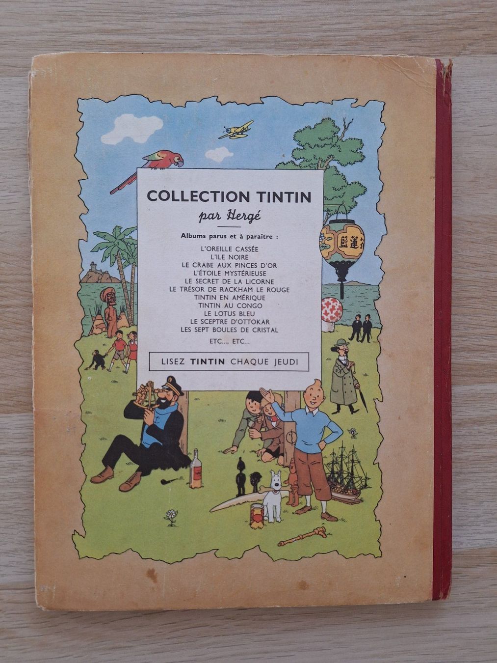 BD: TINTIN / L'île noire / B2 – D'occasion à Nyon par beny13 1
