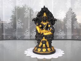 32,5 cm Bronze Skulptur asia. Gottheit *Prinz Rama* 4520 gr.