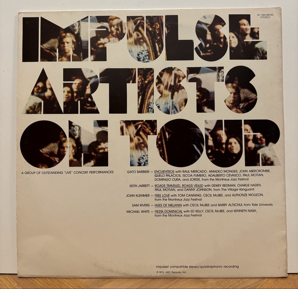 Vinyles: Impulse Artists On Tour LP VG+/VG+ – D'occasion à Neuchâtel par Deivid2 5