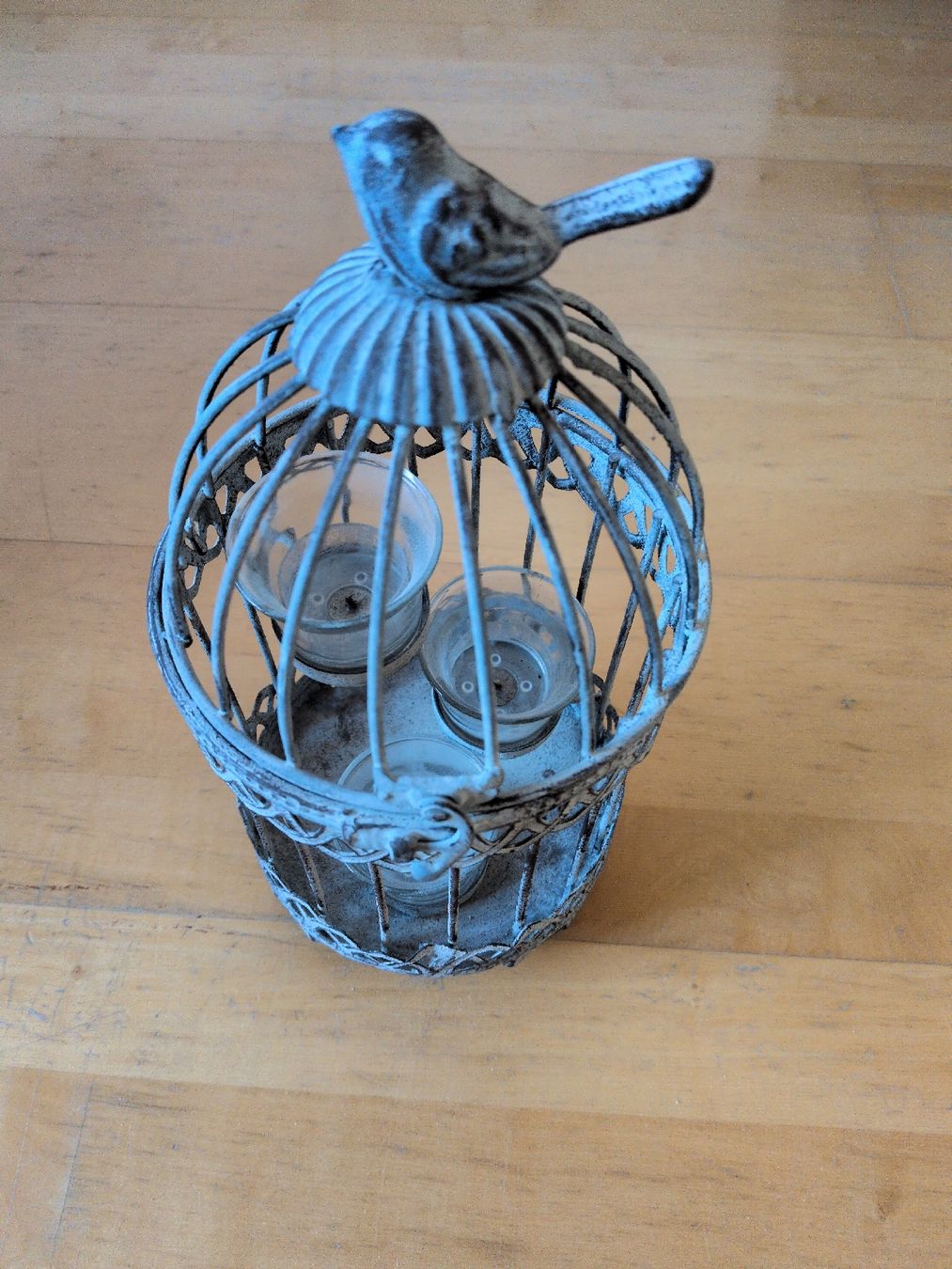Tutte le decorazioni: Teelichthalter Vogelkäfig – Usato da Lenzburg venduto da Chici6222