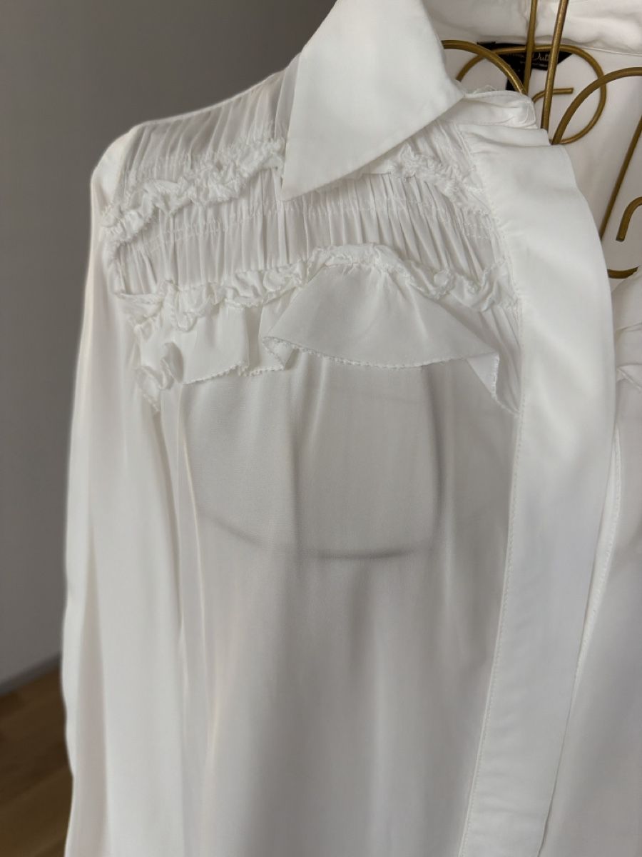 Massimo Dutti Camicette: Chemisier Blanc Massimo Dutti – Usato da Adliswil venduto da jas_5s8n 1