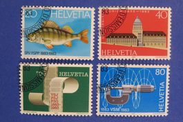 Serie Werbemarken 1983 Nr.694-697 - Ersttag