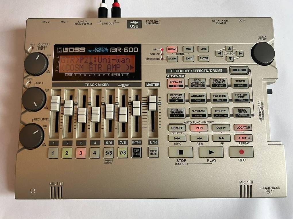 Boss Strumenti musicali: BOSS BR600 Digital Recorder – Usato da Lengnau AG venduto da tonnerrek