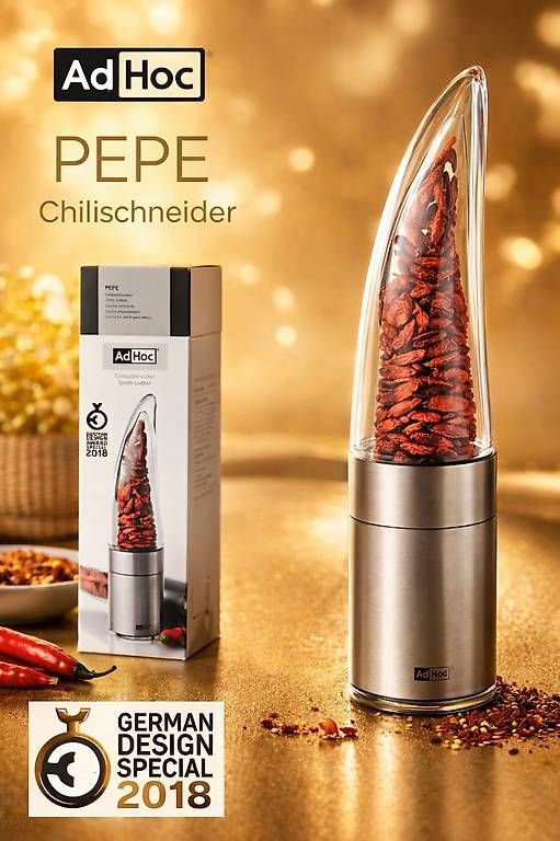 Elettrodomestici da cucina: AdHoc PEPE Chilischneider  neu & originalverpackt – Nuovo e nell'imballaggio originale da Siebnen venduto da Grexx