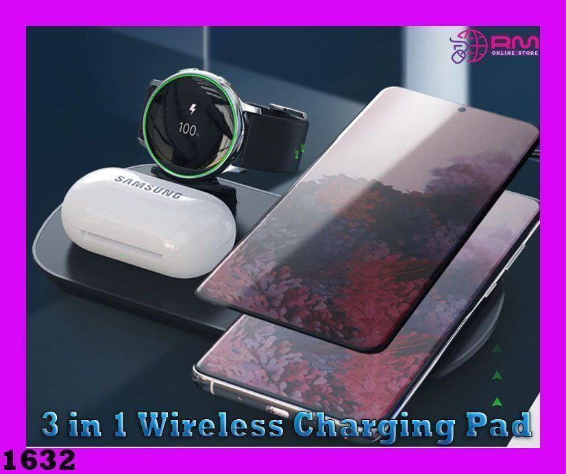 Samsung Caricabatterie: Samsung Wireless Charging Pad 3 in 1 – Nuovo e nell'imballaggio originale da Unterägeri venduto da RmOnline