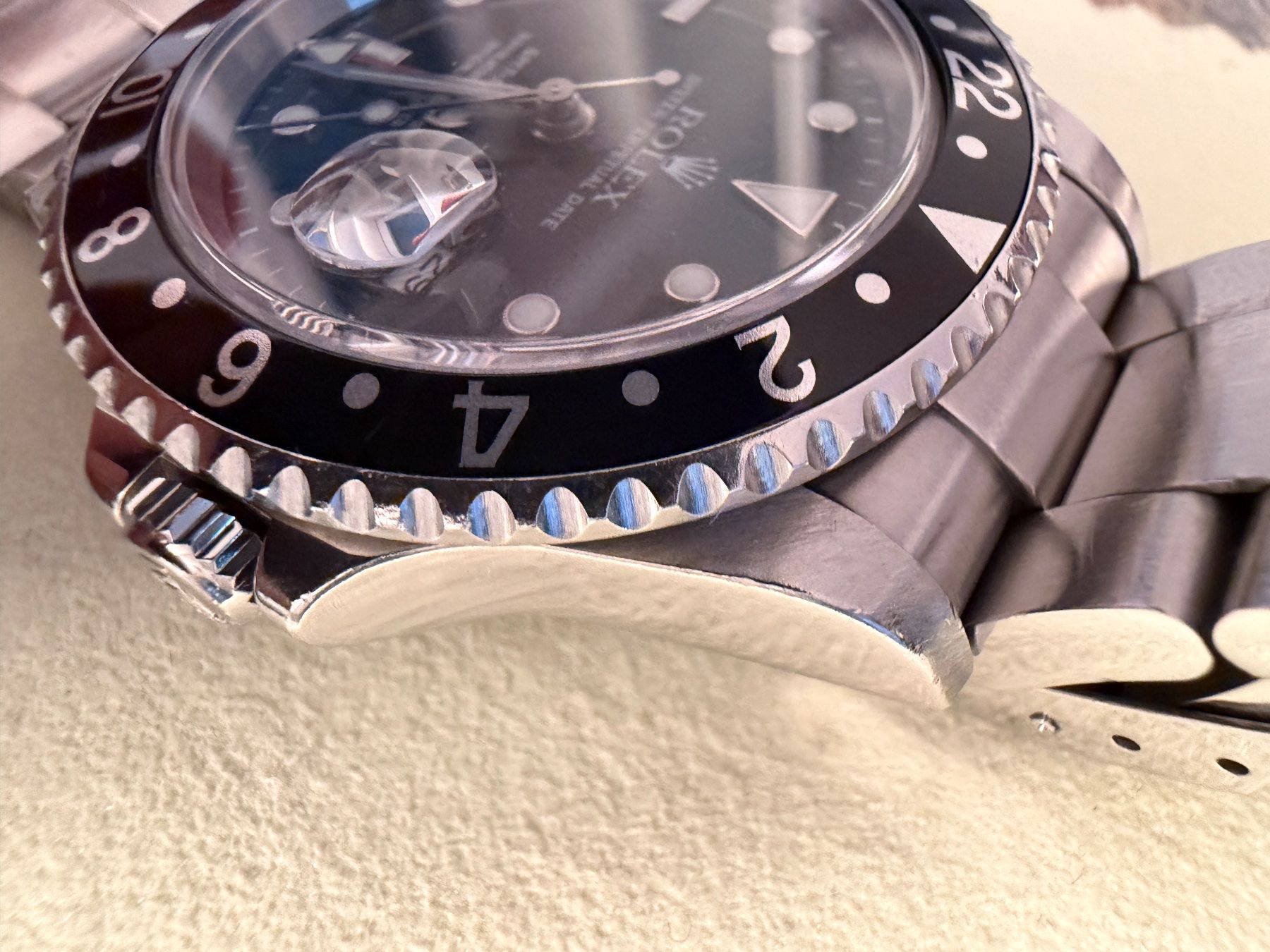 Rolex Orologi: Rolex GMT-Master II Ref. 16710 aus Erstbesitz | ab Service – Usato da Zug venduto da Zug-Zurich 7