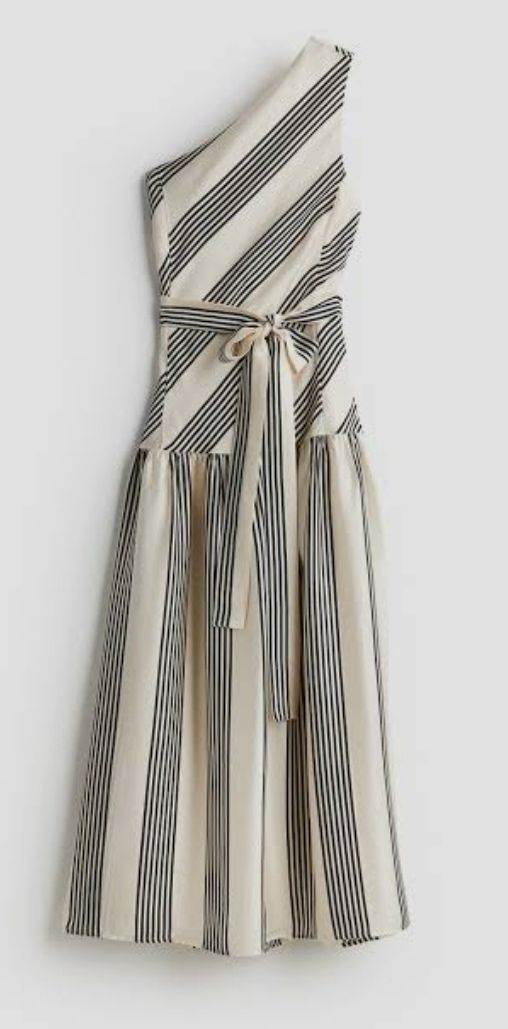 H&M Kleider: Asymmetrisches Midi Kleid, lyocell, H+M – Neu (gemäss Beschreibung) aus Uerikon von pink_flamingo