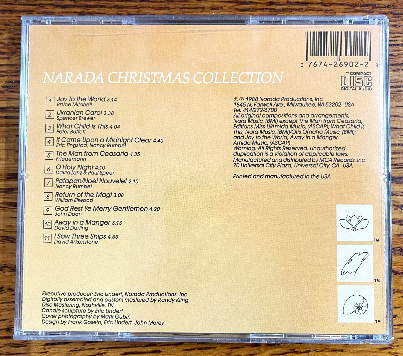 CD: NARADA - THE  CHRISTMAS COLLECTION - CD – Usato da Oftringen venduto da Vucki 1