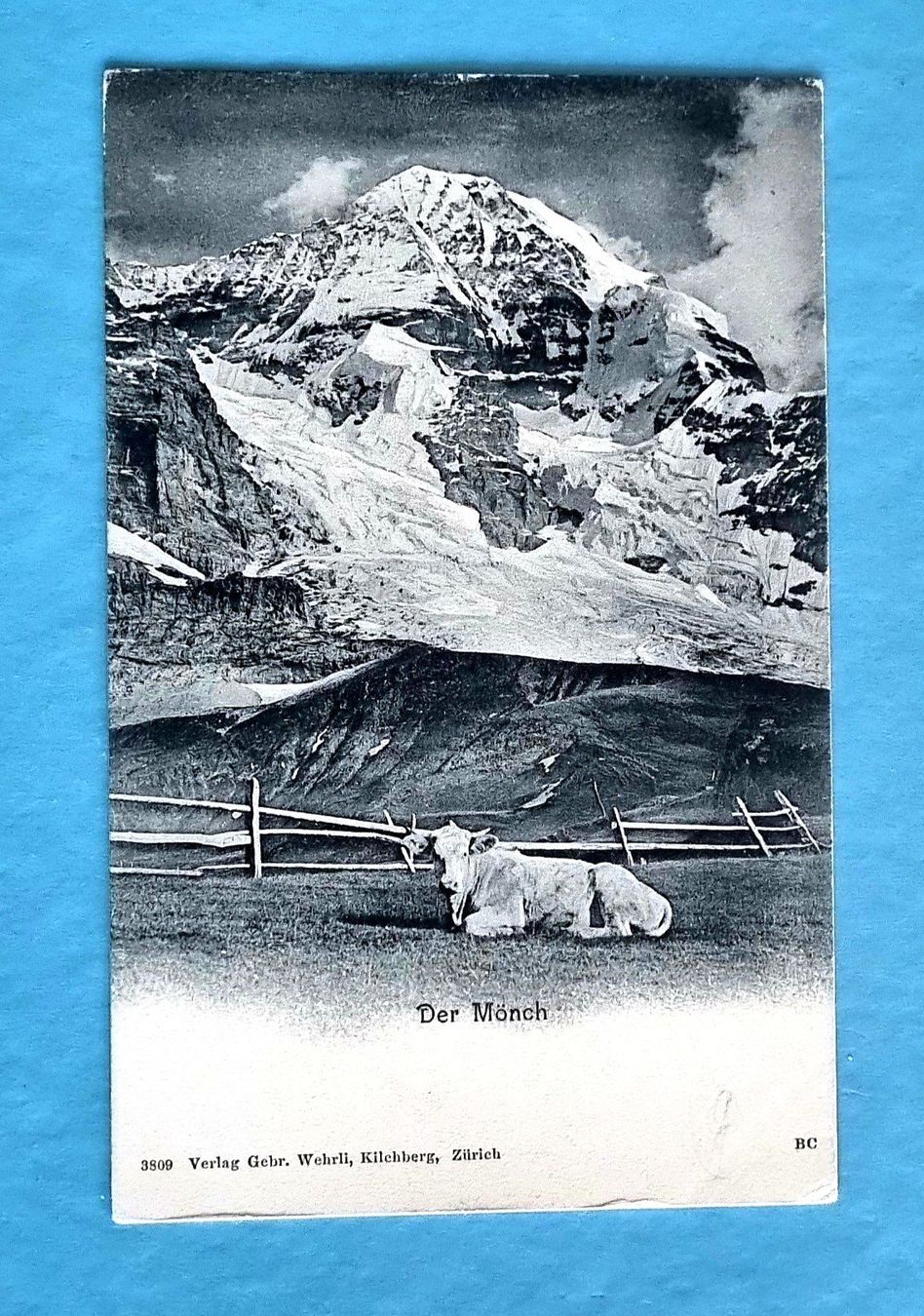 Cartoline postali: Der Mönch und die Kuh – Usato da Rothrist venduto da RROENK