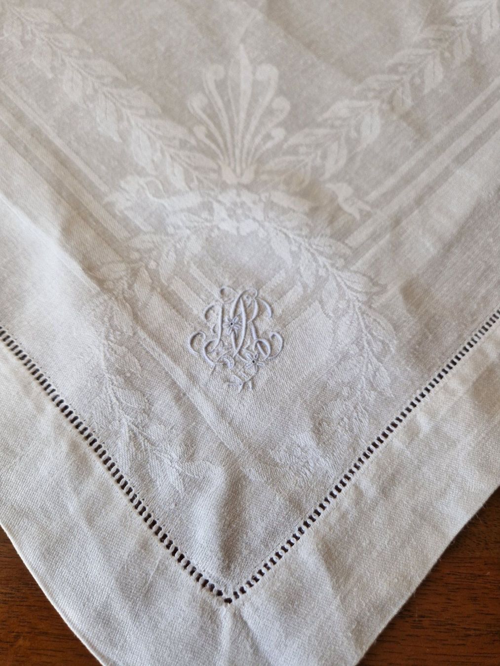 Servietten: Damast Servietten Monogramm – Neu (gemäss Beschreibung) aus Bern von Antikbatik 7