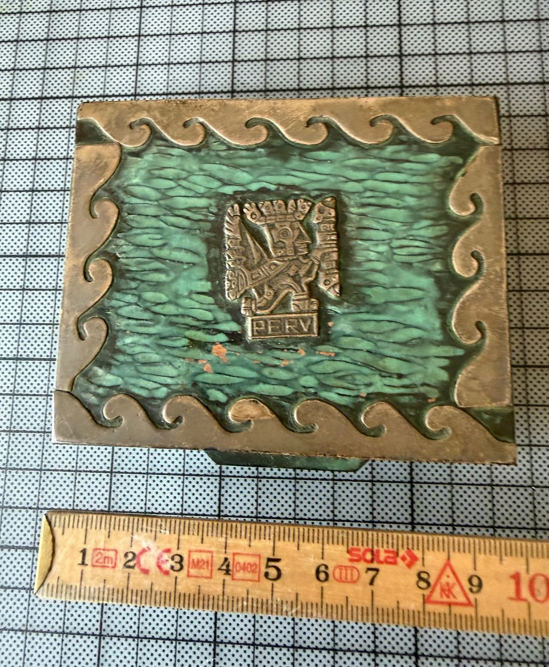 Dosen: Antike Dose aus Peru, Vintage Schmuckdose – Gebraucht aus Nussbaumen AG von olitech5415