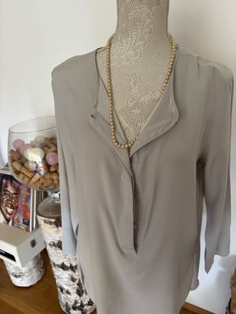 Bluse Seide Herzen‘s Angel. Gr. 38