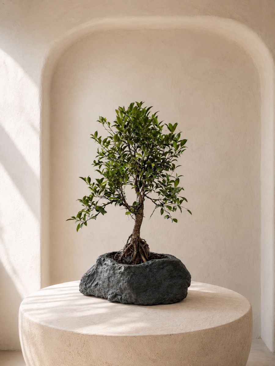 Piante & sementi: Ficus Bonsai im "Stein" 120cm – Usato da Rümlang venduto da Gruseh.ch
