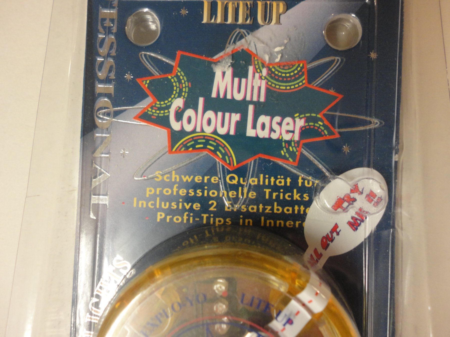 Giocattoli: Jo-Jo Explo-Yo "Multi Colour Laser" NEU & OVP – Nuovo e nell'imballaggio originale da Horgen venduto da RcModell 3