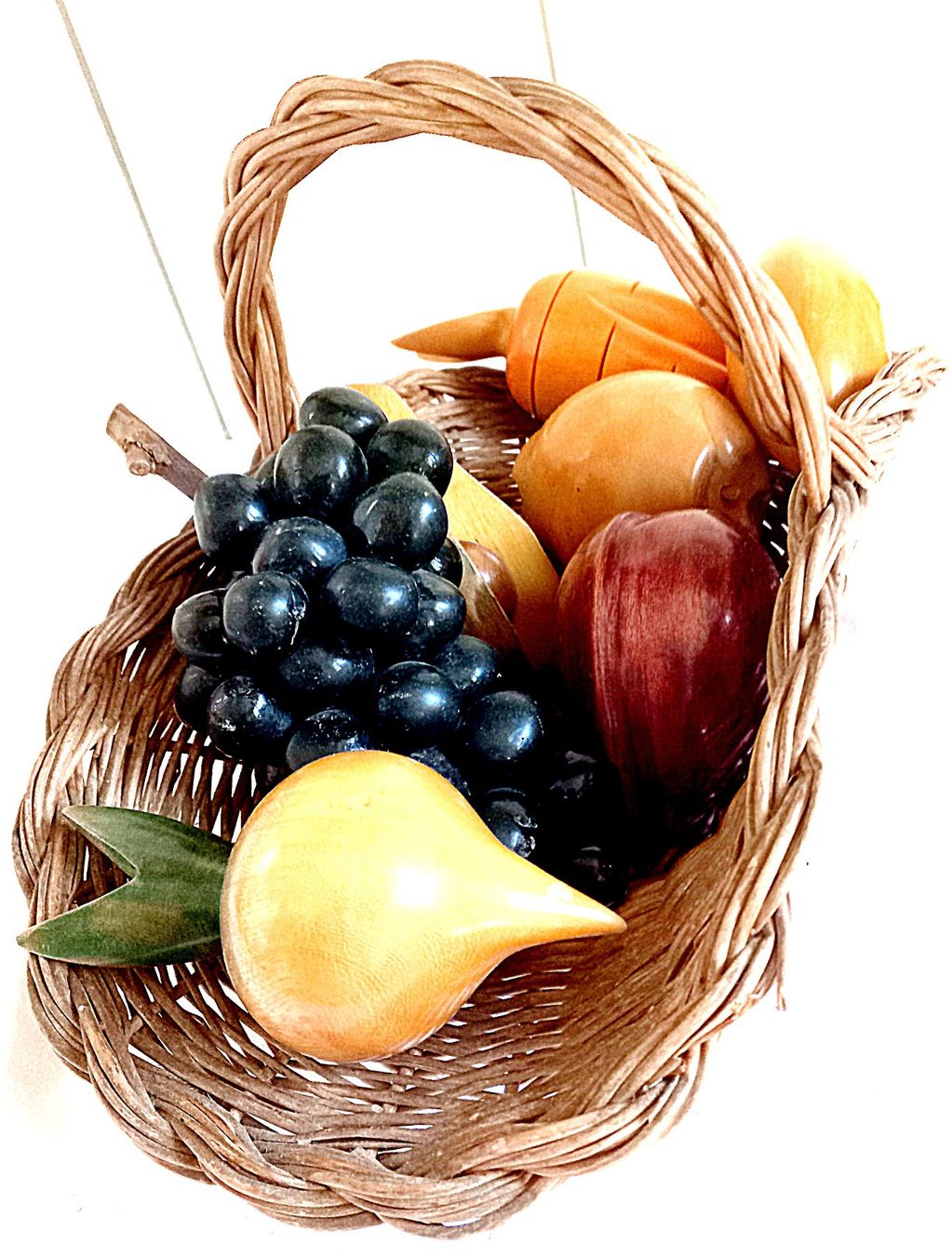 Tutte le decorazioni: Früchtekorb mit Holzfrüchte – Usato da Baar venduto da 2cvbaar 4
