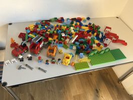 Lego Duplo Konvolut Fahrzeuge Figuren gebraucht