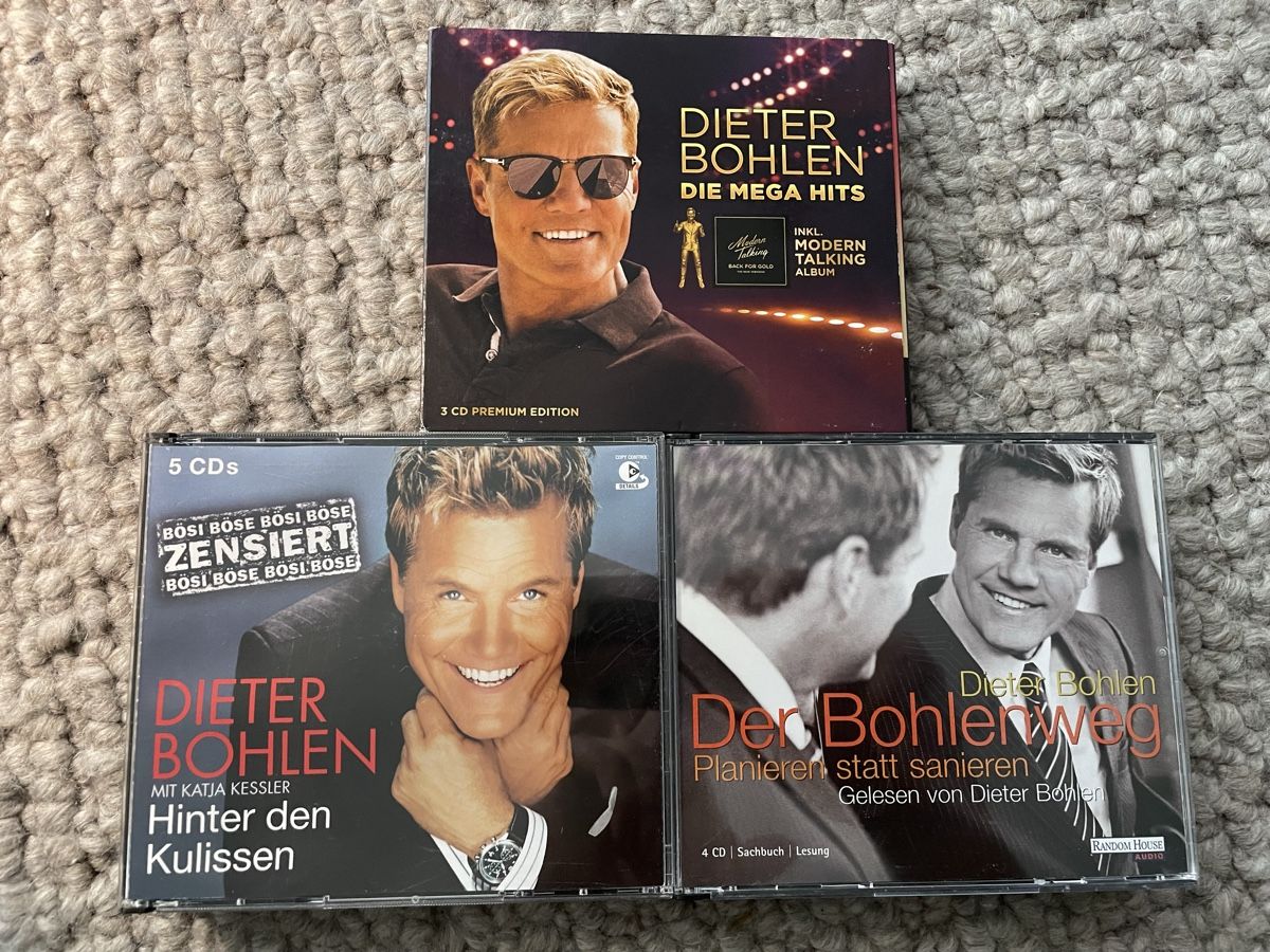 CDs: 3x Dieter Bohlen  – Neu (gemäss Beschreibung) aus Reinach AG von trigger7811